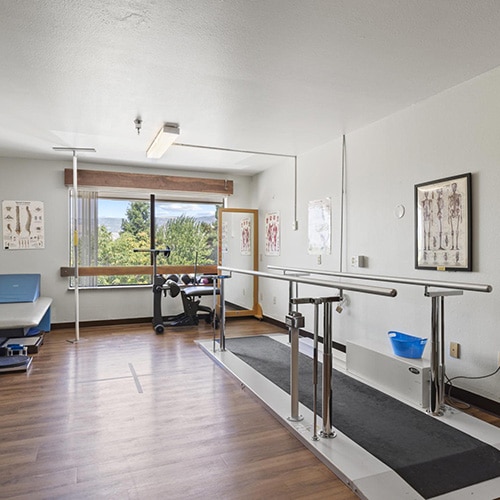 Rehabilitation room at Ashland Post Acute